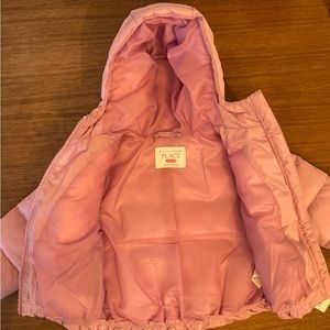 New! Children’s Place 18-24 month Water Resistant Pink Coat with hood.